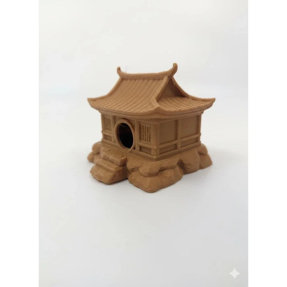 Zen Temple Hide – Japanese Pagoda‎ Terrarium Decor